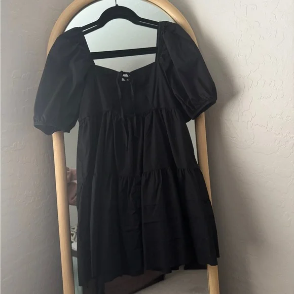 American Eagle Outfitters Black Mini Dress - Picture 3 of 5